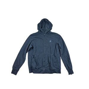 Carhartt Force Delmont Mens Large Full Zip Hoodie Carbon gray 103851-013